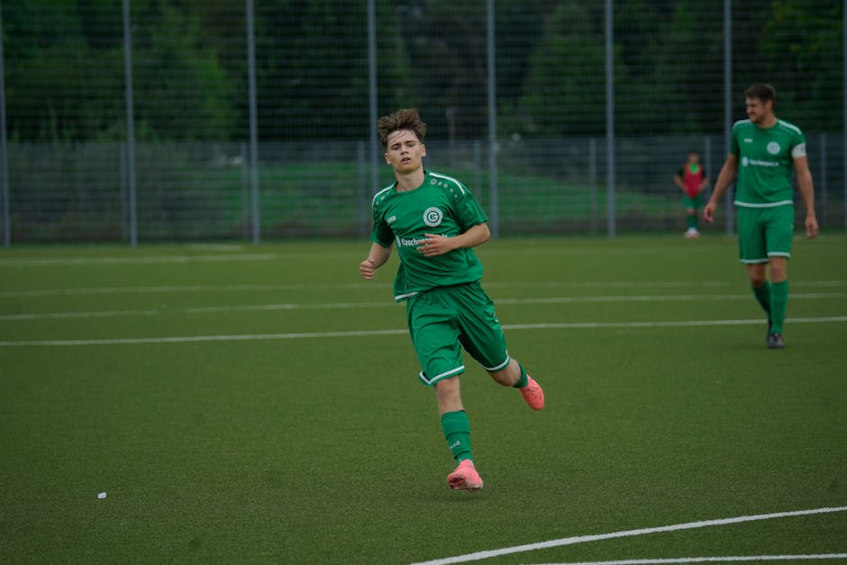 Academy athletes and coaches preparing for training